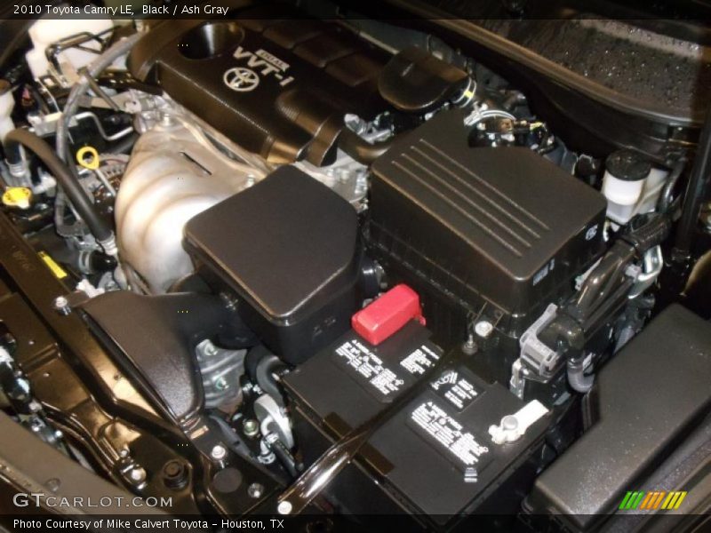 Black / Ash Gray 2010 Toyota Camry LE