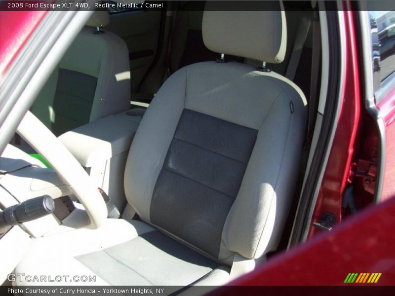 Redfire Metallic / Camel 2008 Ford Escape XLT 4WD
