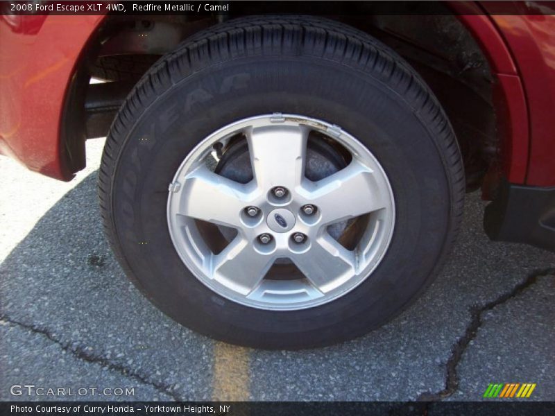 Redfire Metallic / Camel 2008 Ford Escape XLT 4WD