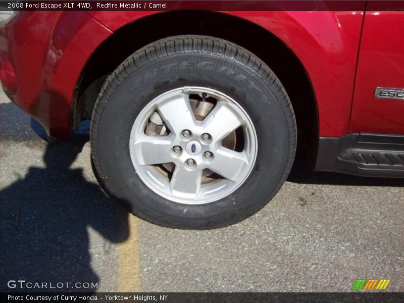 Redfire Metallic / Camel 2008 Ford Escape XLT 4WD