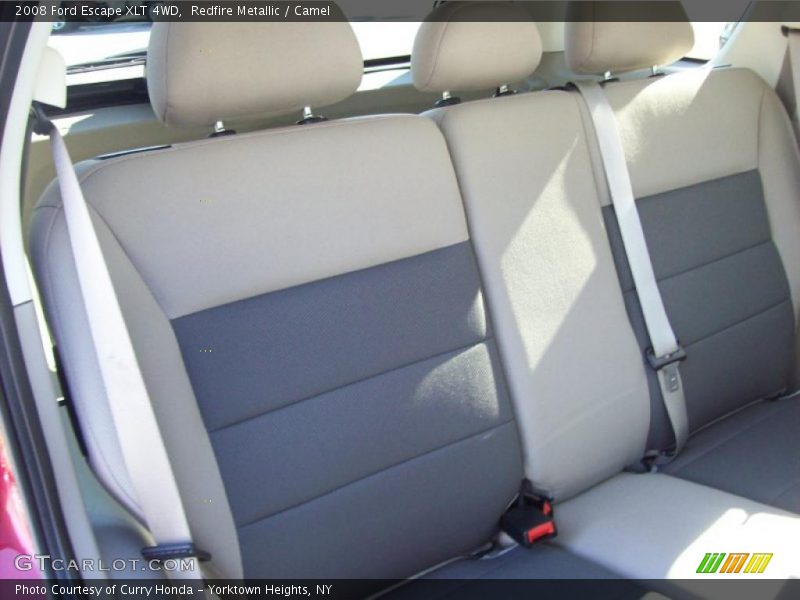 Redfire Metallic / Camel 2008 Ford Escape XLT 4WD