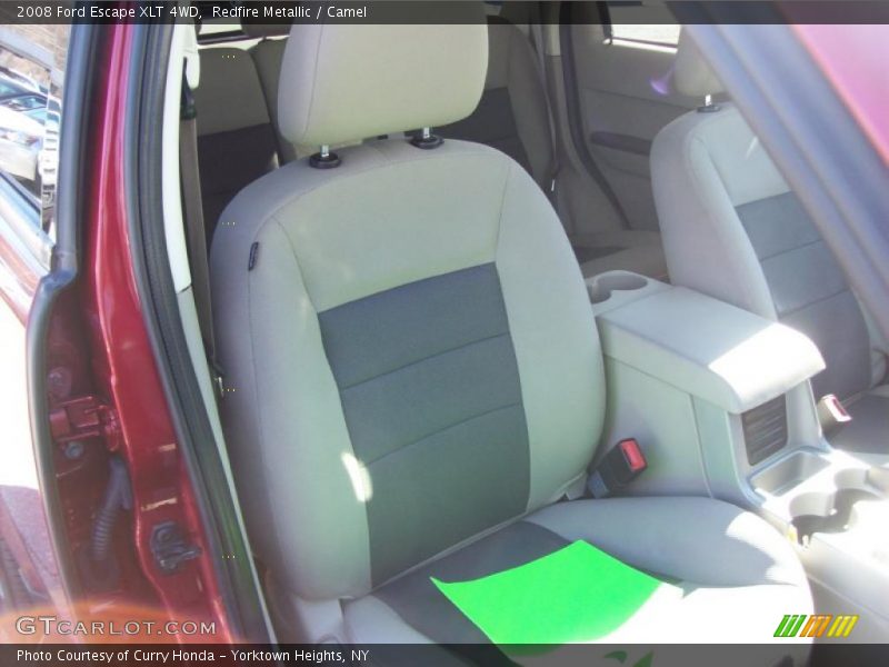 Redfire Metallic / Camel 2008 Ford Escape XLT 4WD
