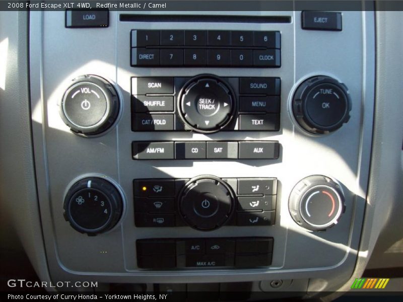 Redfire Metallic / Camel 2008 Ford Escape XLT 4WD