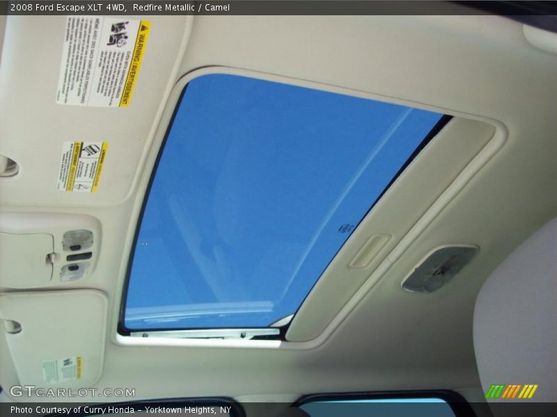 Redfire Metallic / Camel 2008 Ford Escape XLT 4WD