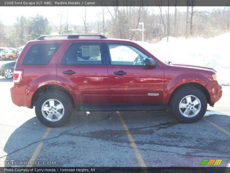Redfire Metallic / Camel 2008 Ford Escape XLT 4WD