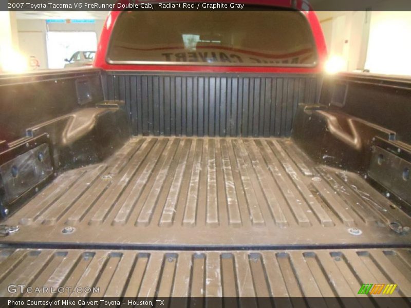 Radiant Red / Graphite Gray 2007 Toyota Tacoma V6 PreRunner Double Cab