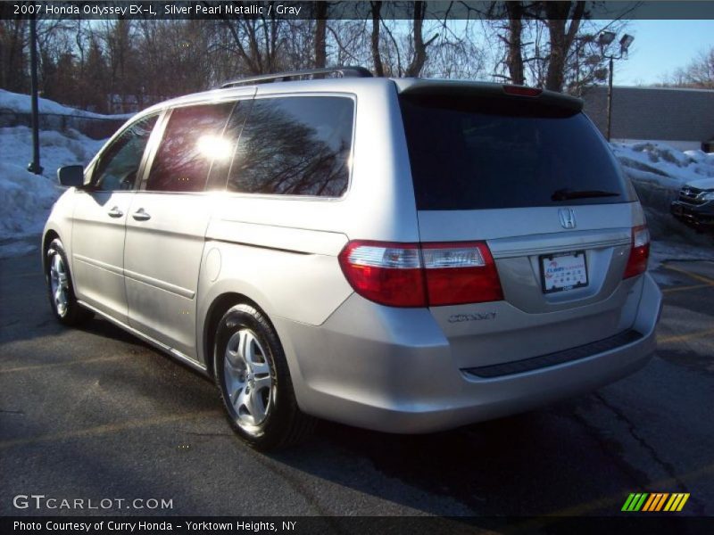 Silver Pearl Metallic / Gray 2007 Honda Odyssey EX-L