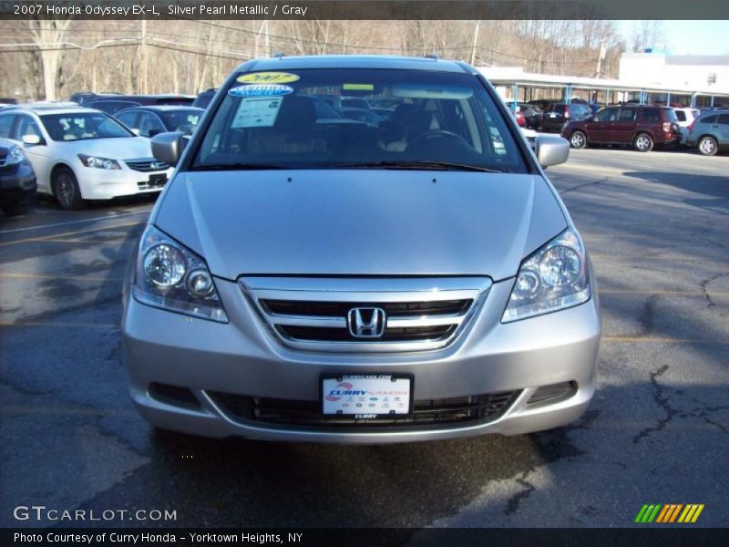 Silver Pearl Metallic / Gray 2007 Honda Odyssey EX-L