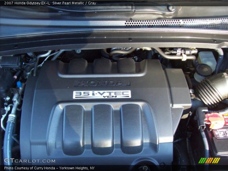 Silver Pearl Metallic / Gray 2007 Honda Odyssey EX-L