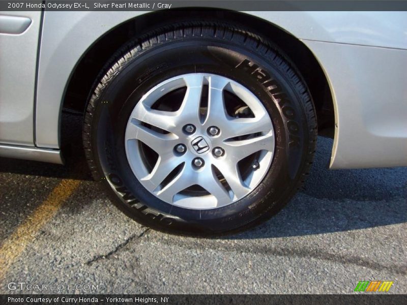 Silver Pearl Metallic / Gray 2007 Honda Odyssey EX-L