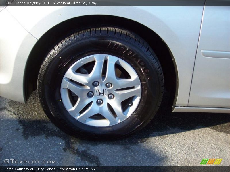 Silver Pearl Metallic / Gray 2007 Honda Odyssey EX-L