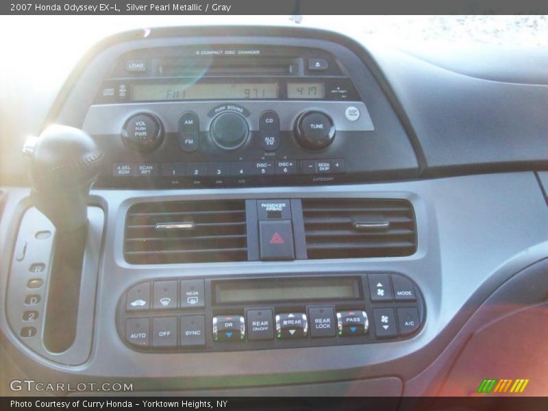 Silver Pearl Metallic / Gray 2007 Honda Odyssey EX-L