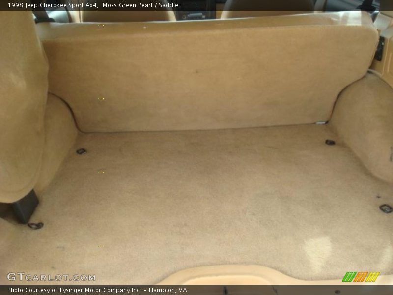  1998 Cherokee Sport 4x4 Trunk
