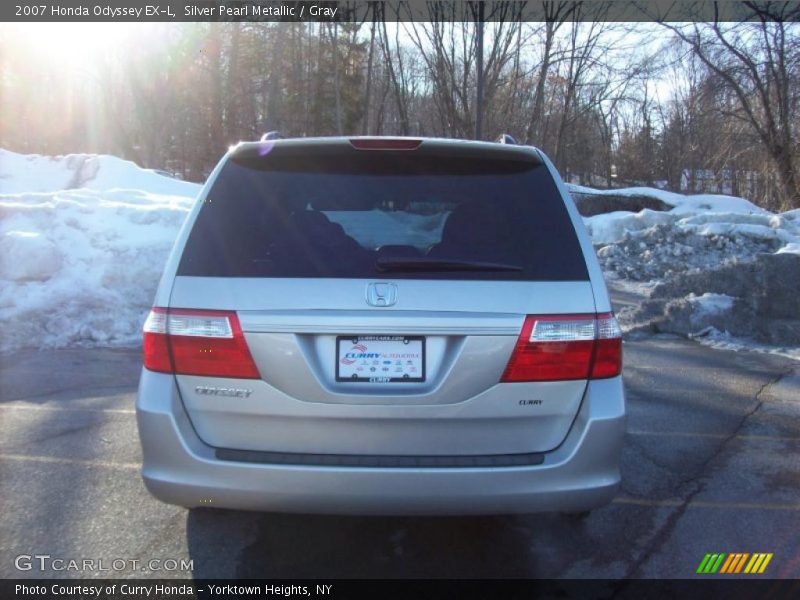 Silver Pearl Metallic / Gray 2007 Honda Odyssey EX-L