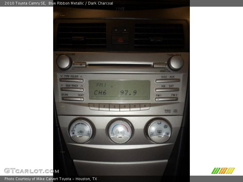 Blue Ribbon Metallic / Dark Charcoal 2010 Toyota Camry SE