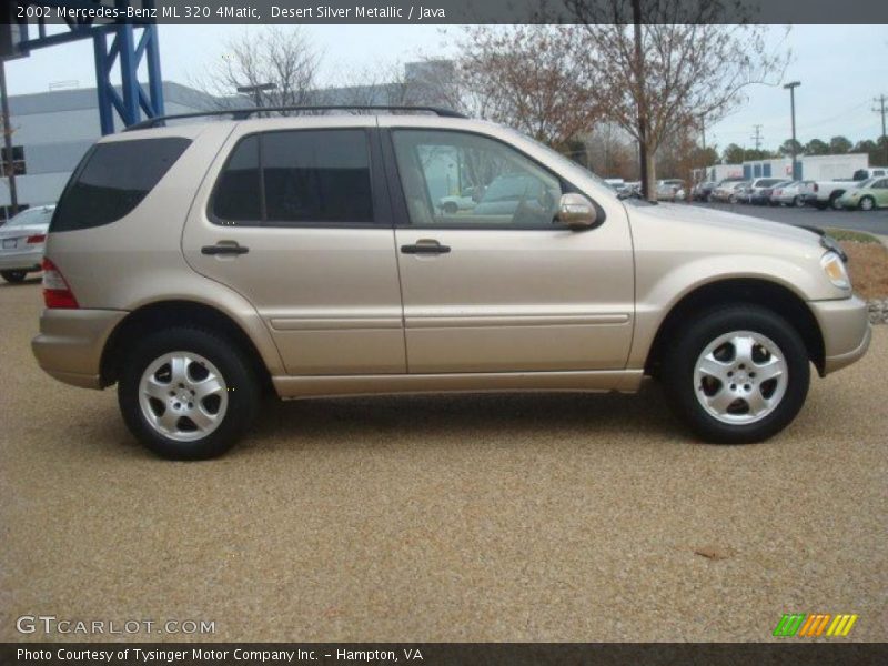 Desert Silver Metallic / Java 2002 Mercedes-Benz ML 320 4Matic