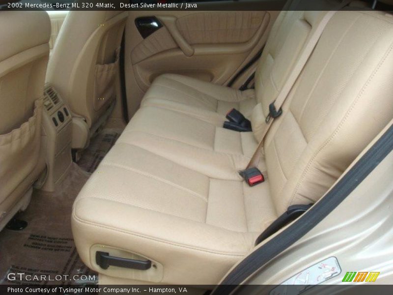 Desert Silver Metallic / Java 2002 Mercedes-Benz ML 320 4Matic