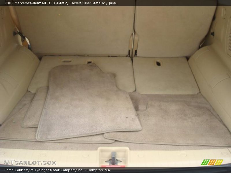 Desert Silver Metallic / Java 2002 Mercedes-Benz ML 320 4Matic