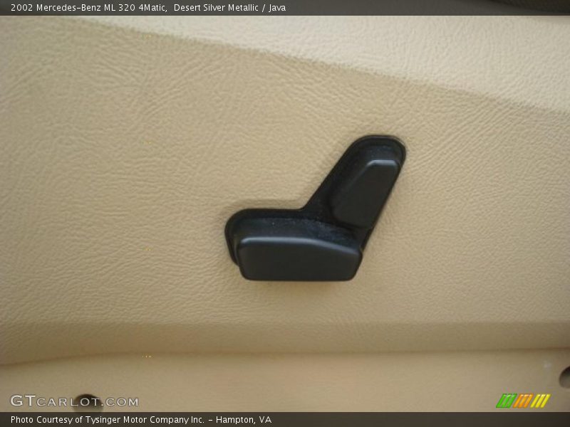 Desert Silver Metallic / Java 2002 Mercedes-Benz ML 320 4Matic