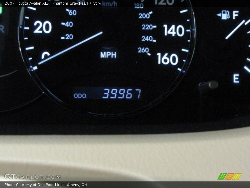 Phantom Gray Pearl / Ivory 2007 Toyota Avalon XLS