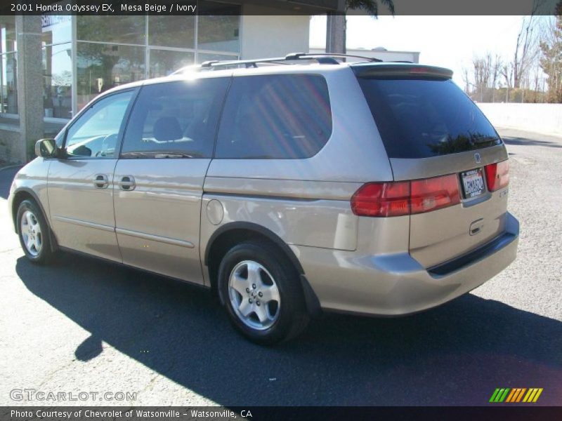 Mesa Beige / Ivory 2001 Honda Odyssey EX