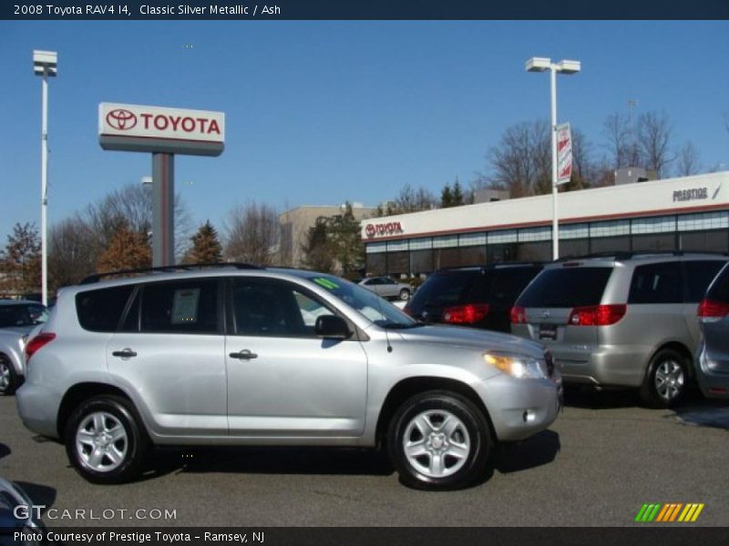 Classic Silver Metallic / Ash 2008 Toyota RAV4 I4