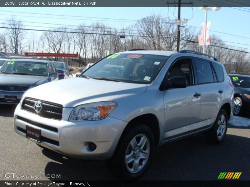 Classic Silver Metallic / Ash 2008 Toyota RAV4 I4