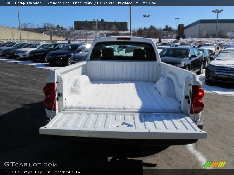 Bright White / Dark Slate Gray/Medium Slate Gray 2008 Dodge Dakota ST Extended Cab