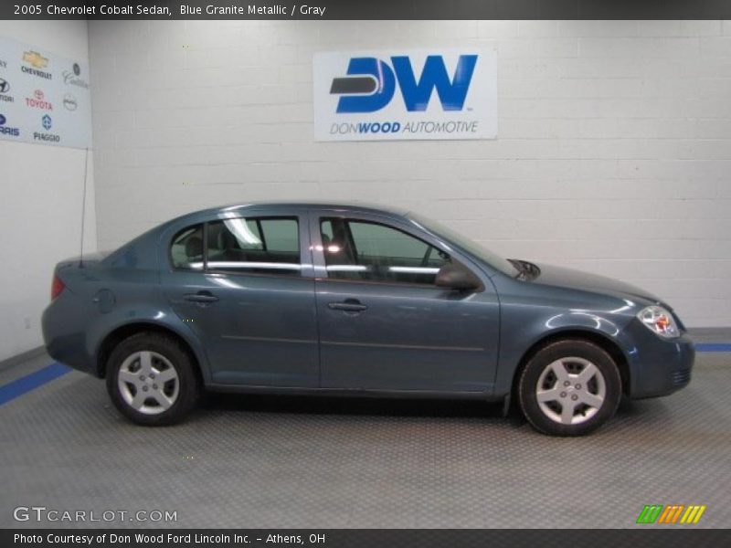 Blue Granite Metallic / Gray 2005 Chevrolet Cobalt Sedan
