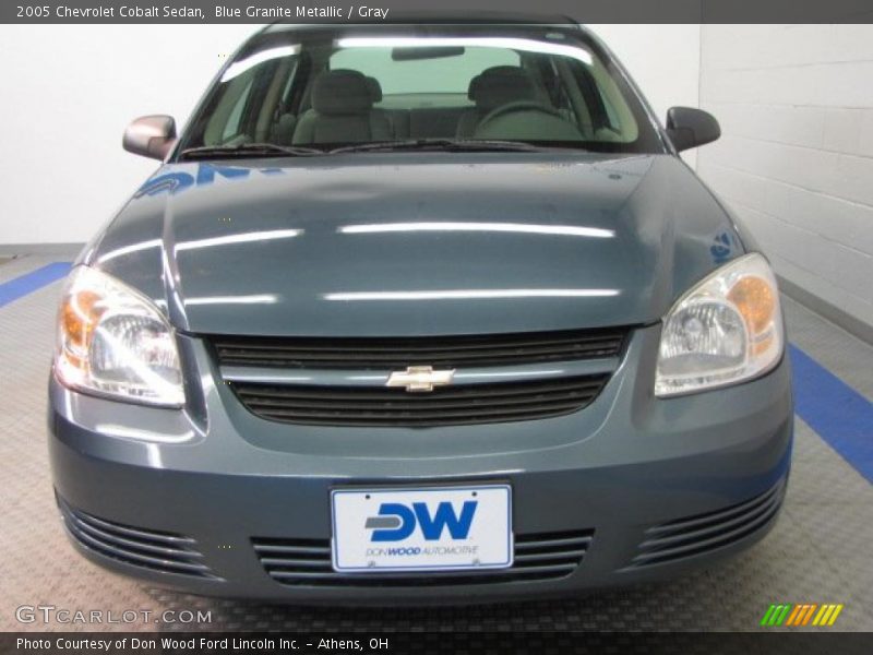 Blue Granite Metallic / Gray 2005 Chevrolet Cobalt Sedan