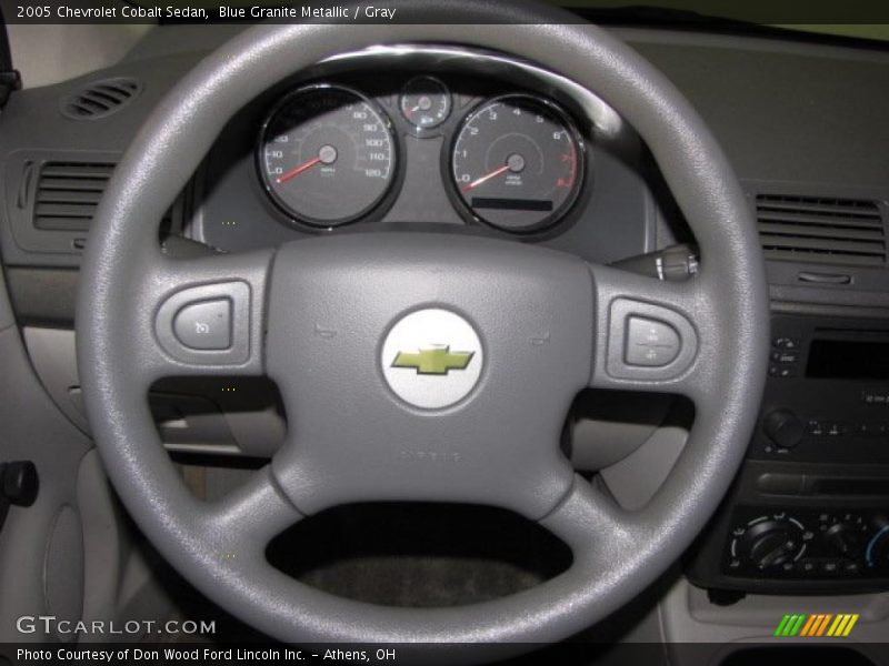 Blue Granite Metallic / Gray 2005 Chevrolet Cobalt Sedan