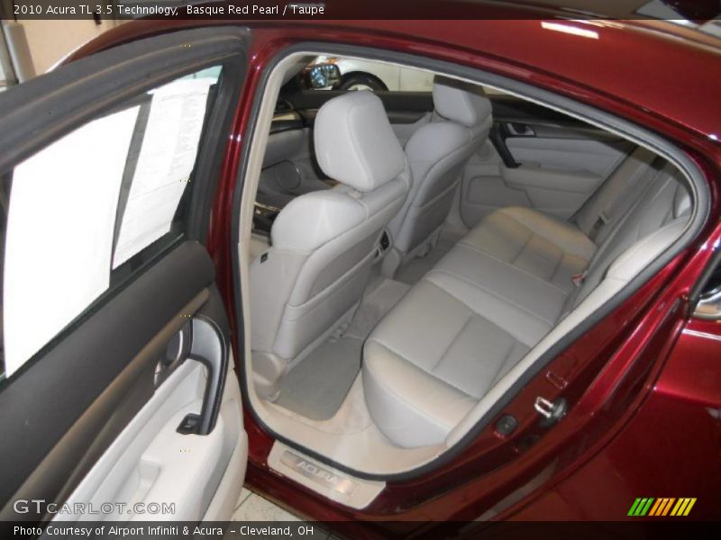  2010 TL 3.5 Technology Taupe Interior