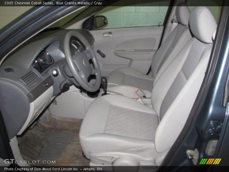 Blue Granite Metallic / Gray 2005 Chevrolet Cobalt Sedan