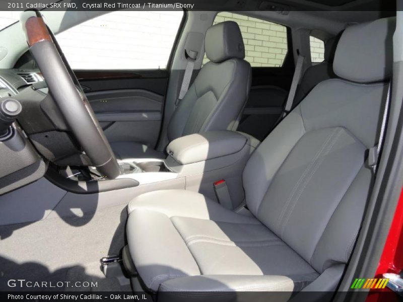 Crystal Red Tintcoat / Titanium/Ebony 2011 Cadillac SRX FWD