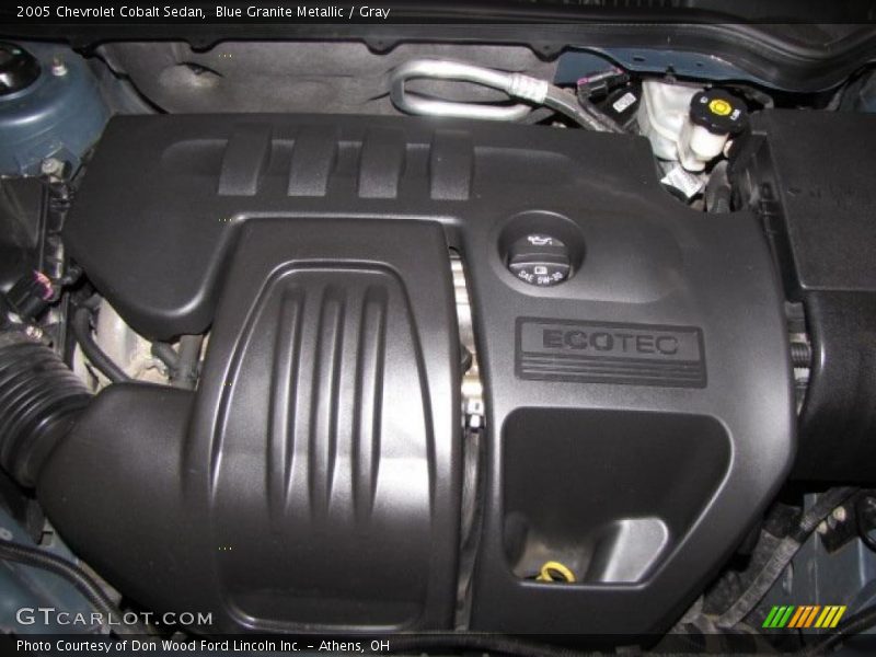 Blue Granite Metallic / Gray 2005 Chevrolet Cobalt Sedan
