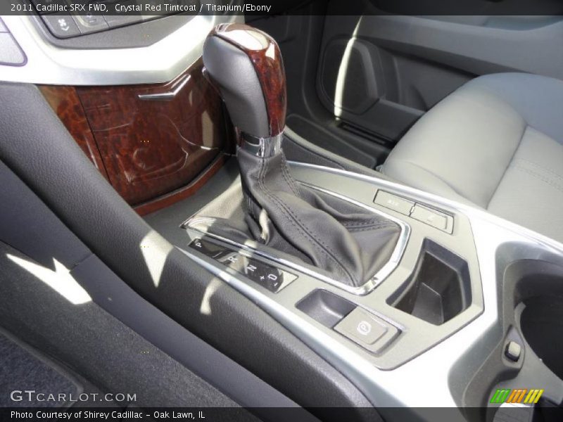 Crystal Red Tintcoat / Titanium/Ebony 2011 Cadillac SRX FWD