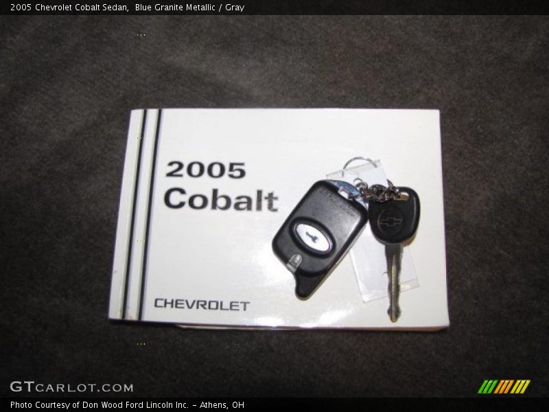 Blue Granite Metallic / Gray 2005 Chevrolet Cobalt Sedan