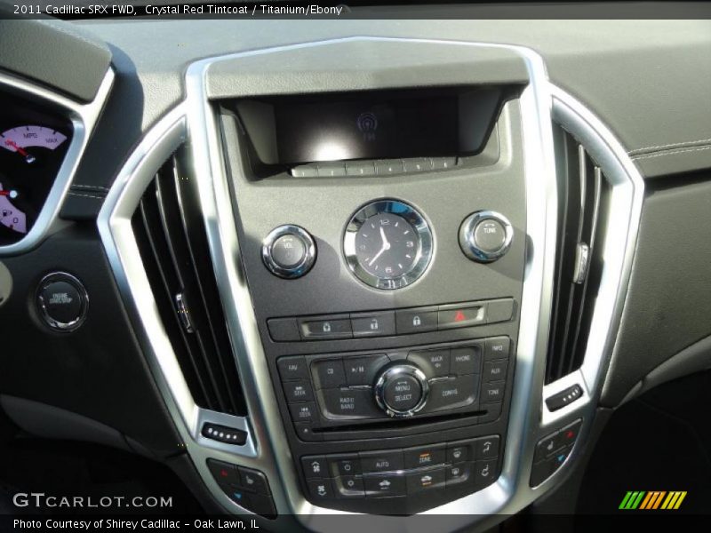Crystal Red Tintcoat / Titanium/Ebony 2011 Cadillac SRX FWD