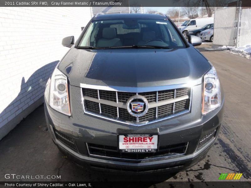 Gray Flannel Metallic / Titanium/Ebony 2011 Cadillac SRX FWD