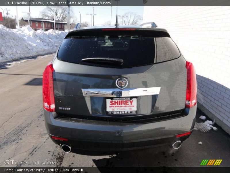Gray Flannel Metallic / Titanium/Ebony 2011 Cadillac SRX FWD