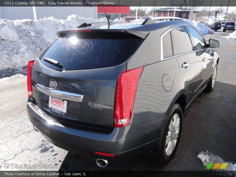 Gray Flannel Metallic / Titanium/Ebony 2011 Cadillac SRX FWD