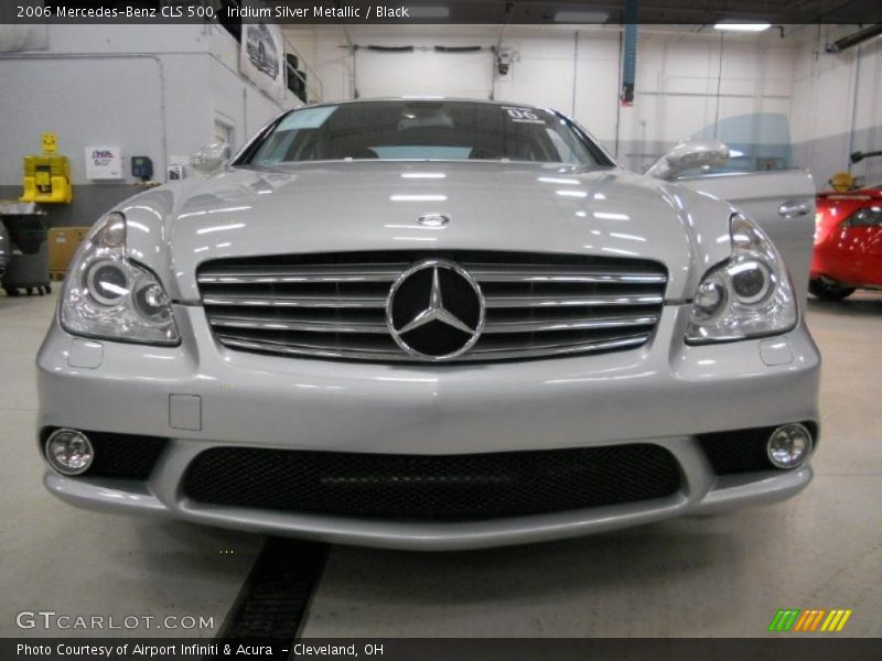 Iridium Silver Metallic / Black 2006 Mercedes-Benz CLS 500
