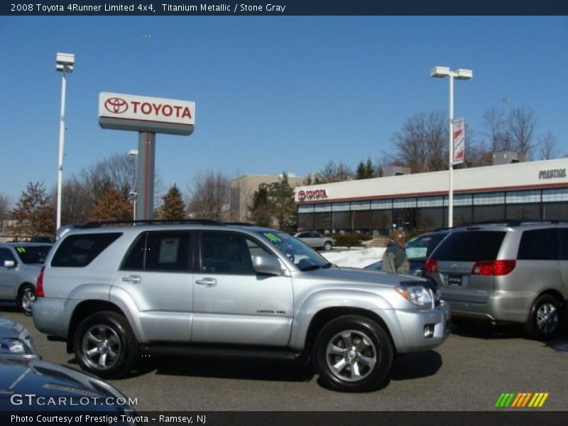 Titanium Metallic / Stone Gray 2008 Toyota 4Runner Limited 4x4