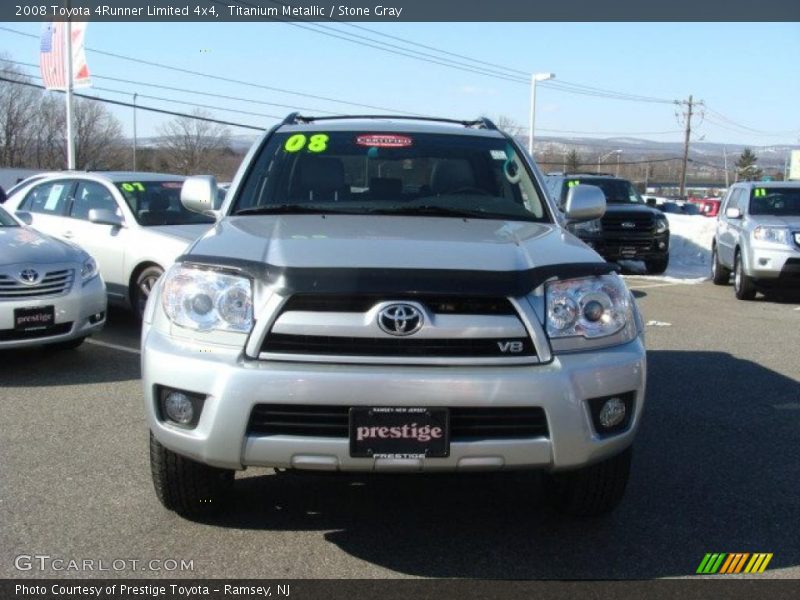 Titanium Metallic / Stone Gray 2008 Toyota 4Runner Limited 4x4