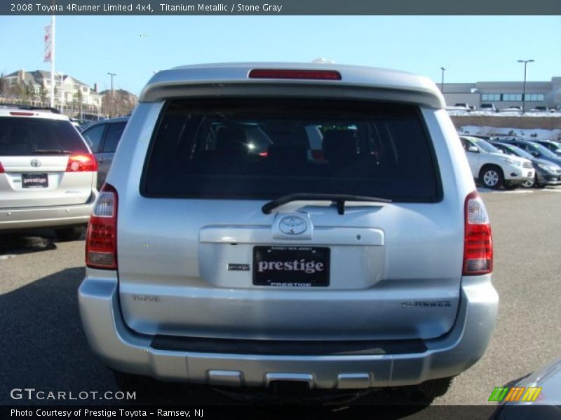 Titanium Metallic / Stone Gray 2008 Toyota 4Runner Limited 4x4