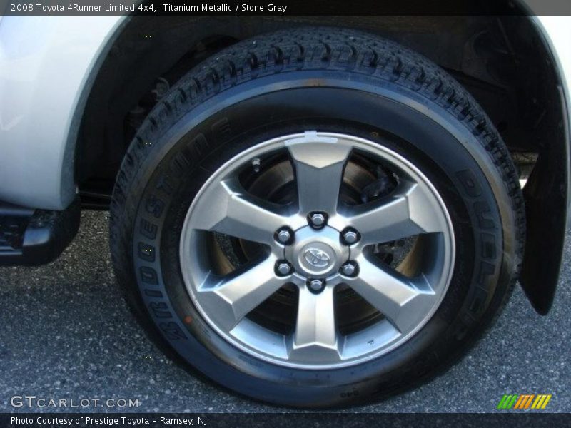 Titanium Metallic / Stone Gray 2008 Toyota 4Runner Limited 4x4