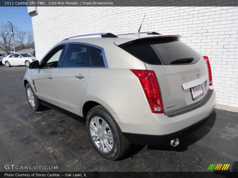  2011 SRX FWD Gold Mist Metallic