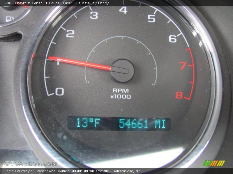 Laser Blue Metallic / Ebony 2006 Chevrolet Cobalt LT Coupe