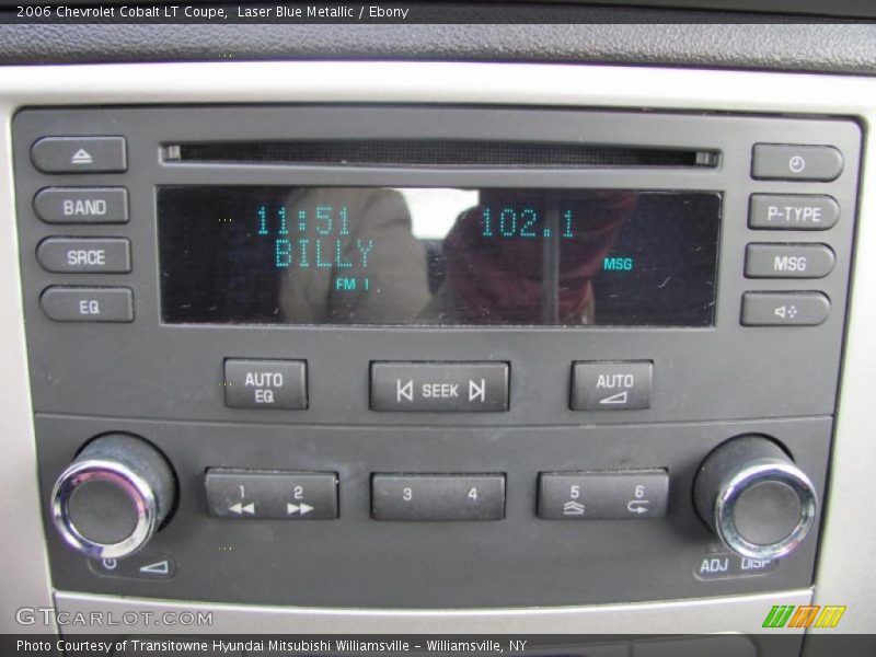 Laser Blue Metallic / Ebony 2006 Chevrolet Cobalt LT Coupe