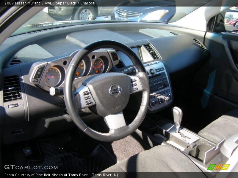 Super Black / Charcoal 2007 Nissan Murano S AWD